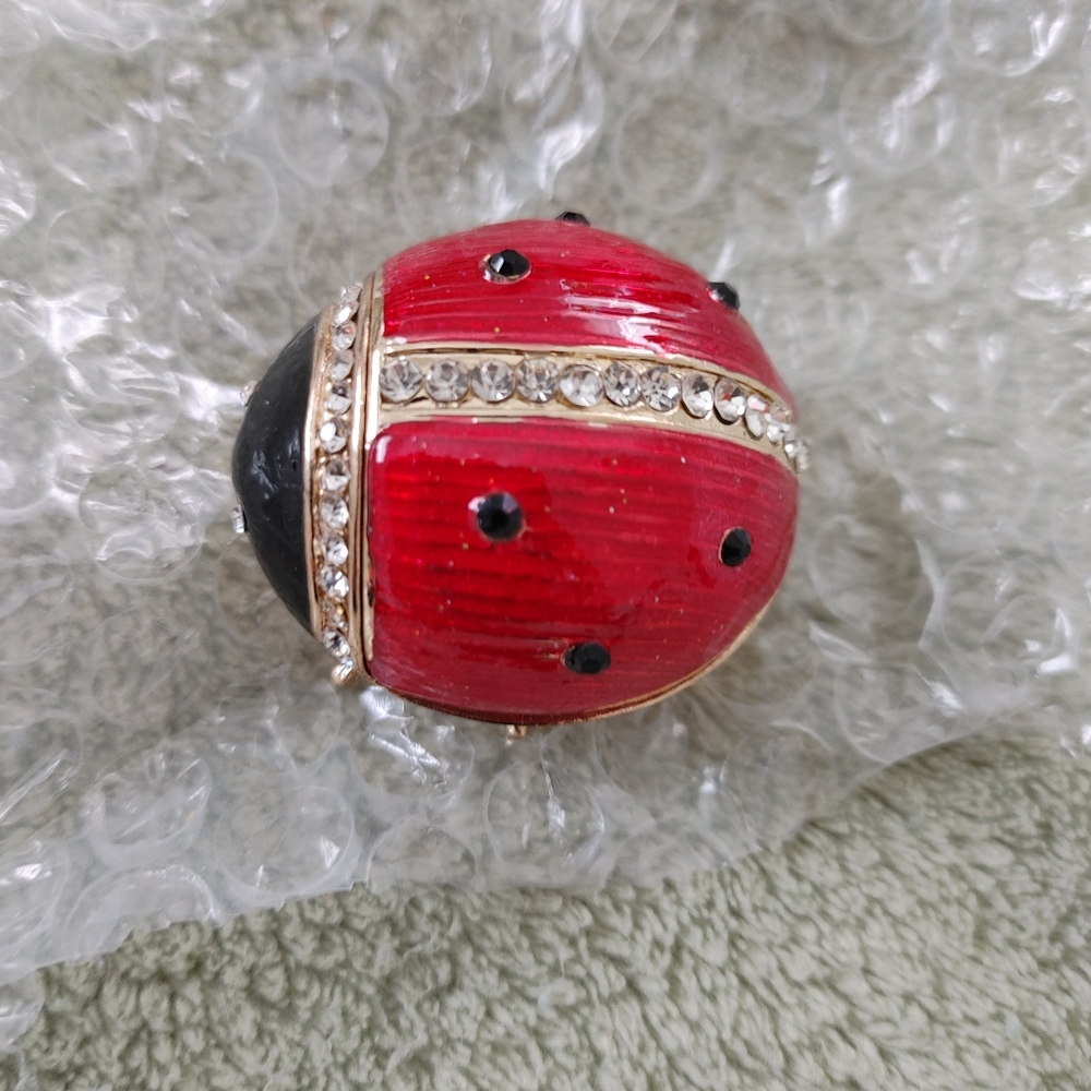 Lady Bug trincket box